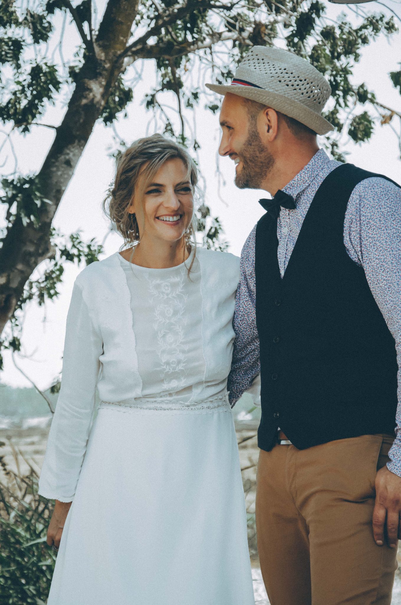 Robe de mariée - Photographie de portrait, photographie de couple, mariage, photographie couleur