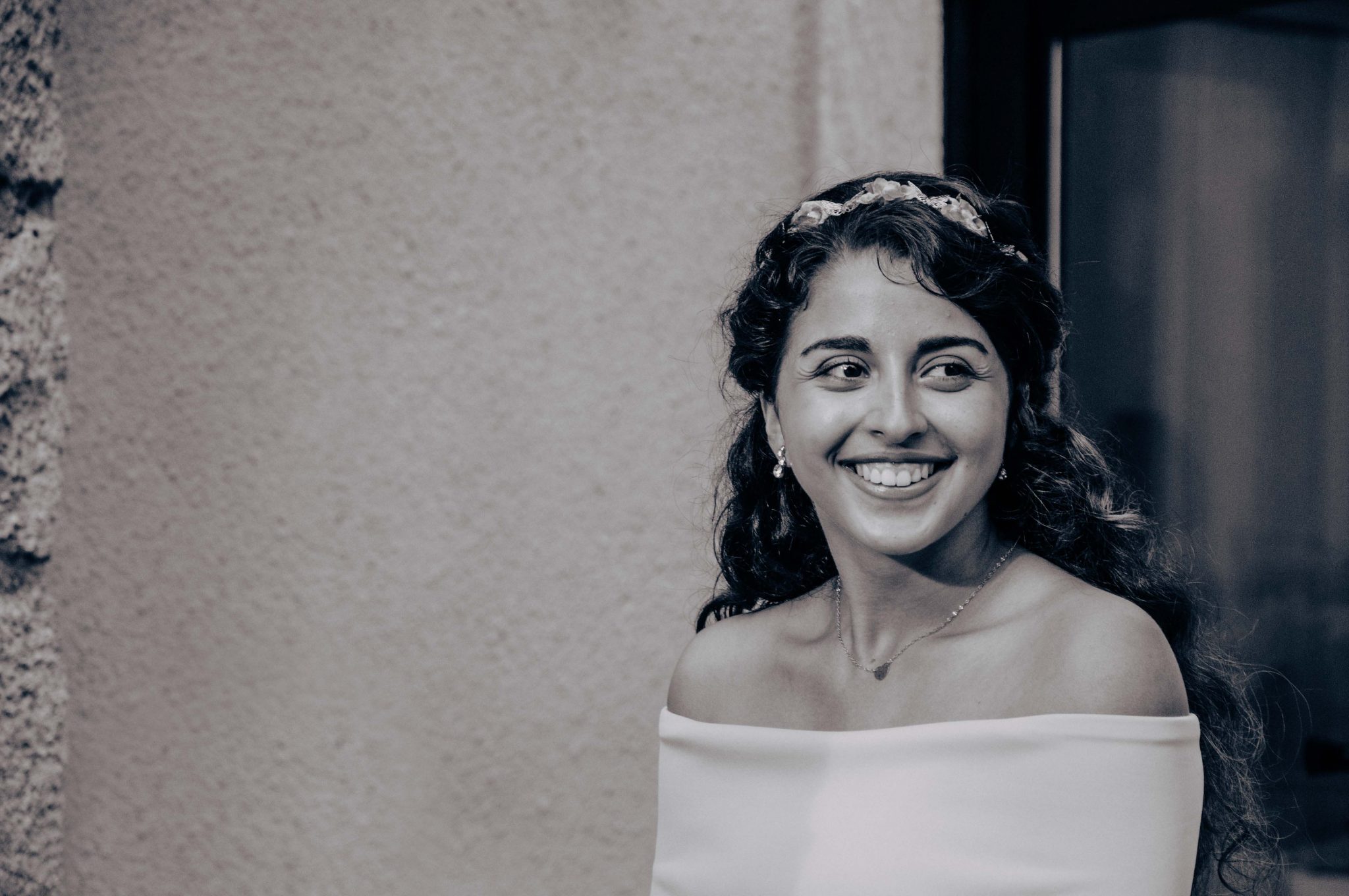 Photographie de portrait, femme, photographie en noir et blanc