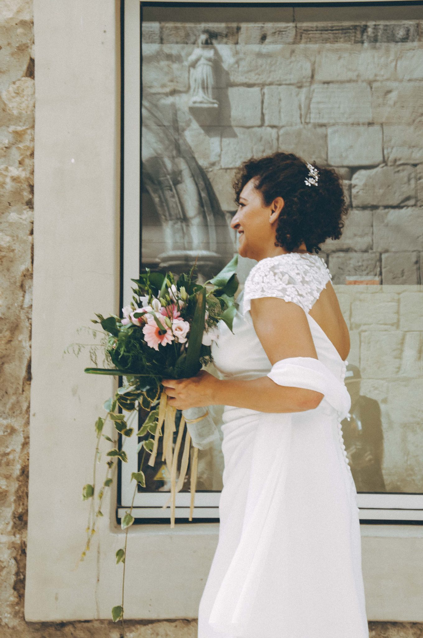 Robe de mariée - Photographie de portrait, photographie de mariage, photographie moody