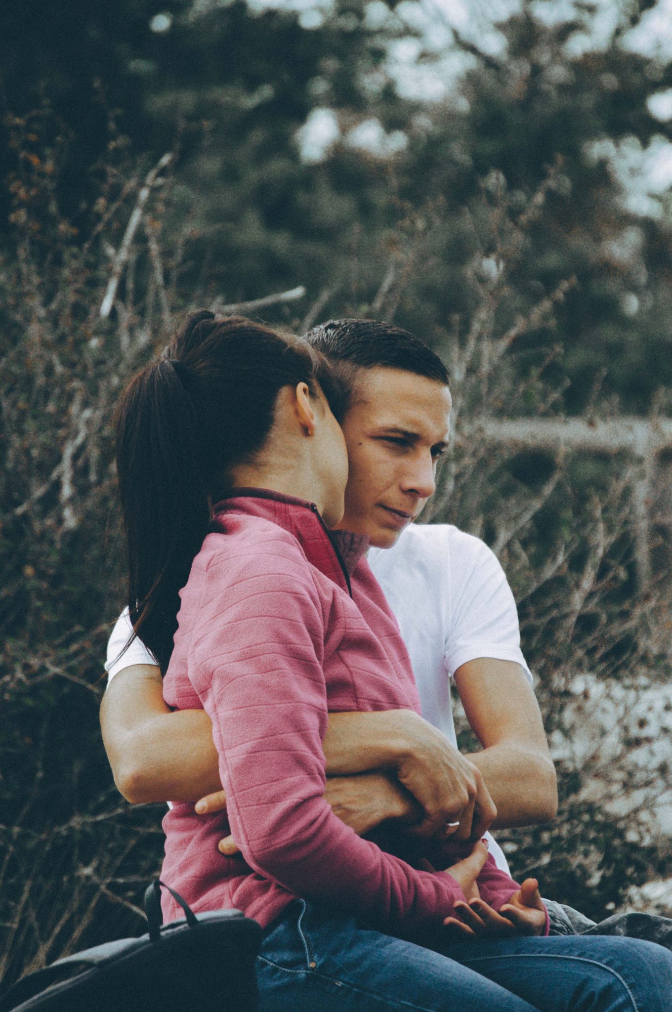 Photographie de portrait, photographie de couple, photographie moody