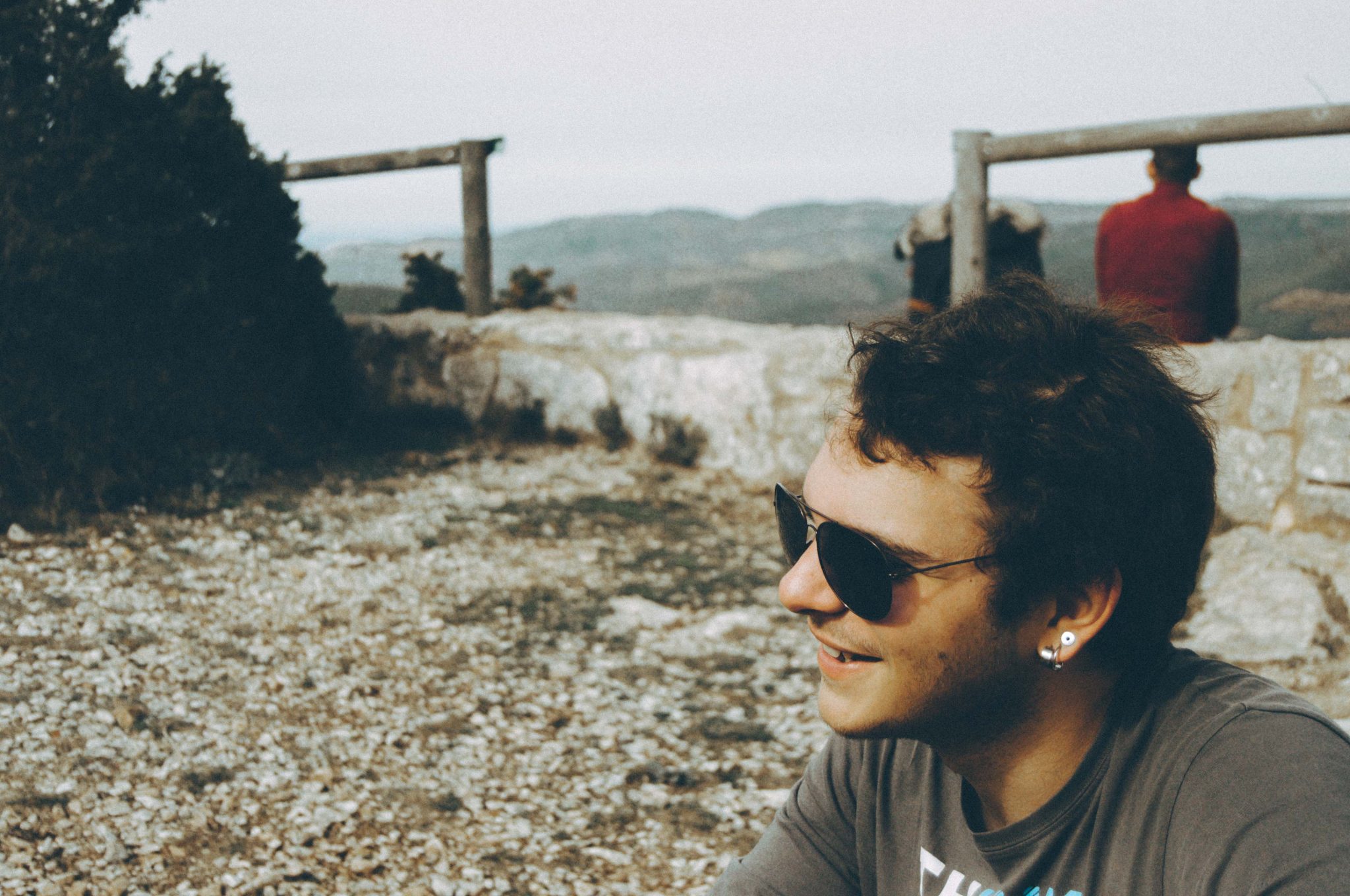 Photographie de portrait, homme, photographie moody